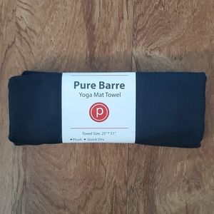 Pure Barre yoga mat towel